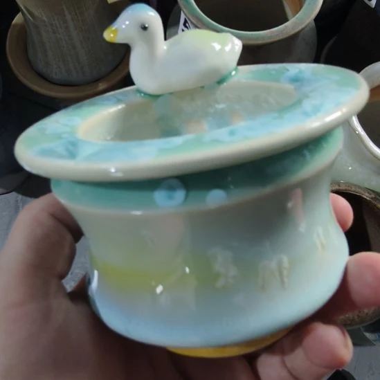 景德镇手工高温陶瓷：内6口高7