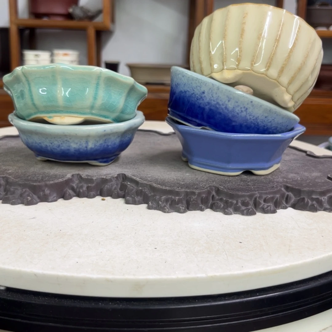 紫砂花盆瑕疵3-11-3，4/11-9