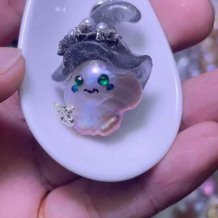 春***开淡水珍珠未镶嵌颈饰123