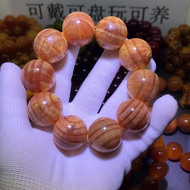 松木（琥珀木）手串/手链2.5 高货原生态