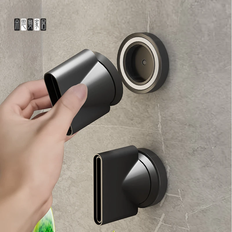 朵思曼适用戴森徕芬吹风机磁性出风嘴架免打孔dyson风嘴架配件支