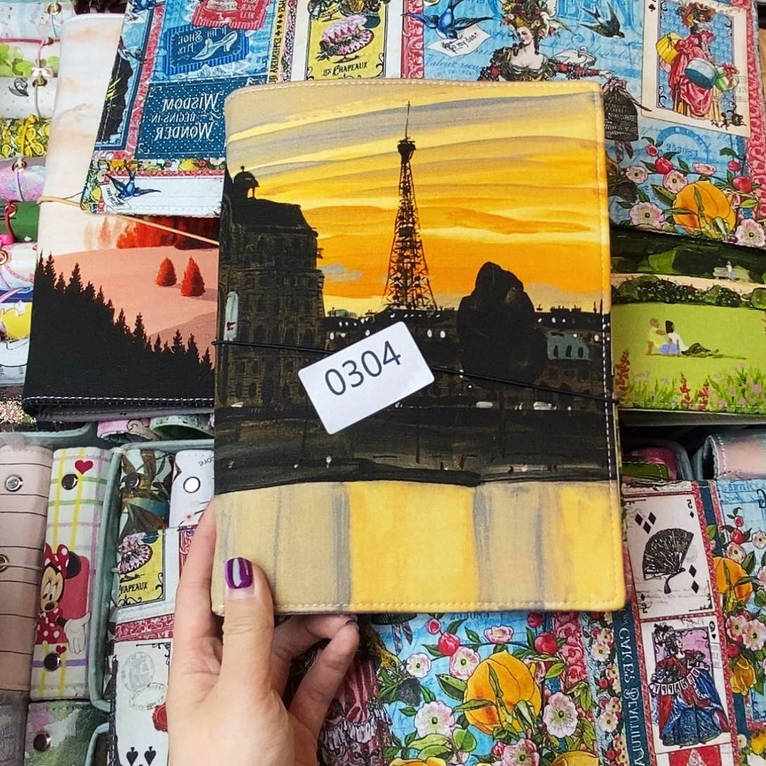 织绣A5活页不送纸304