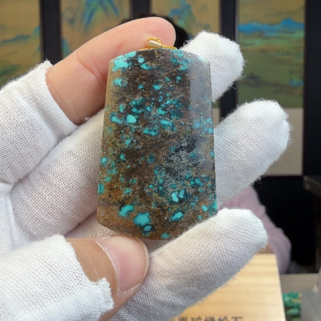 绿松石未镶嵌珠宝奇石