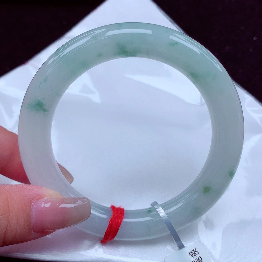 翡翠未镶嵌手镯天然缅甸A货翡翠玉手镯