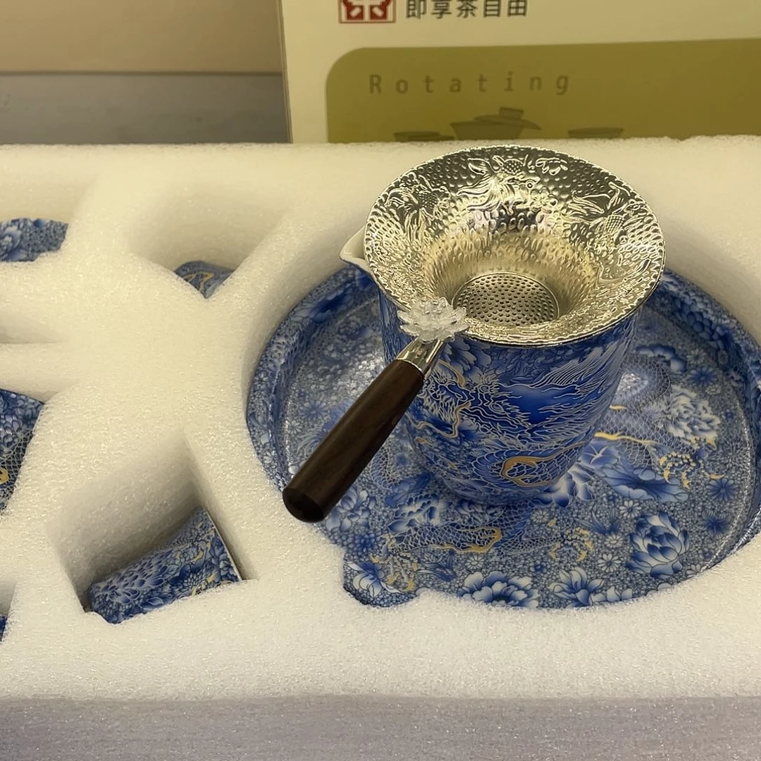 陶景德陶瓷盖碗茶具