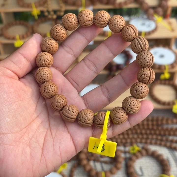 非金属木质野生桃核