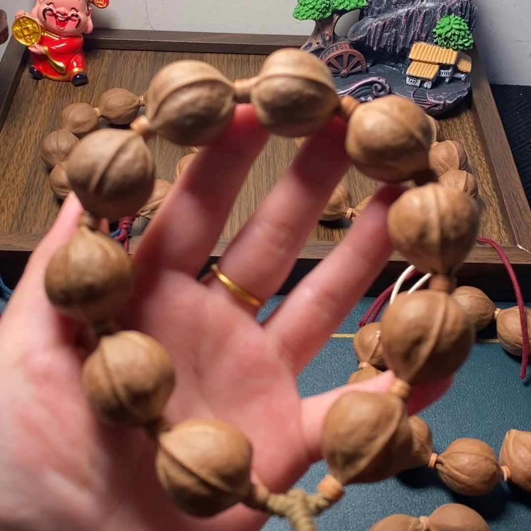 橄榄核手串/手链2326梅林铁三花橄榄核