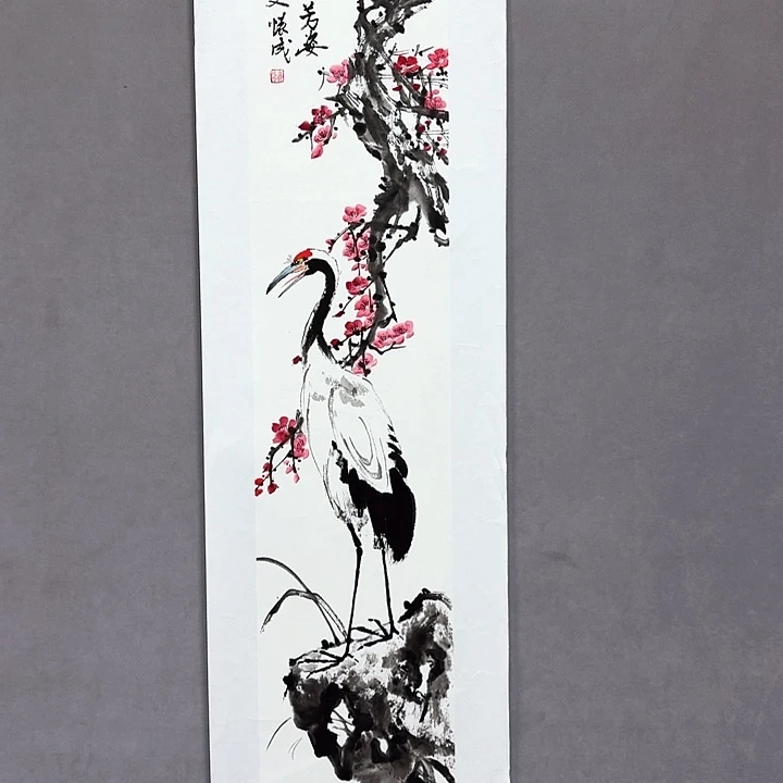 国画亲笔手绘放心去藏