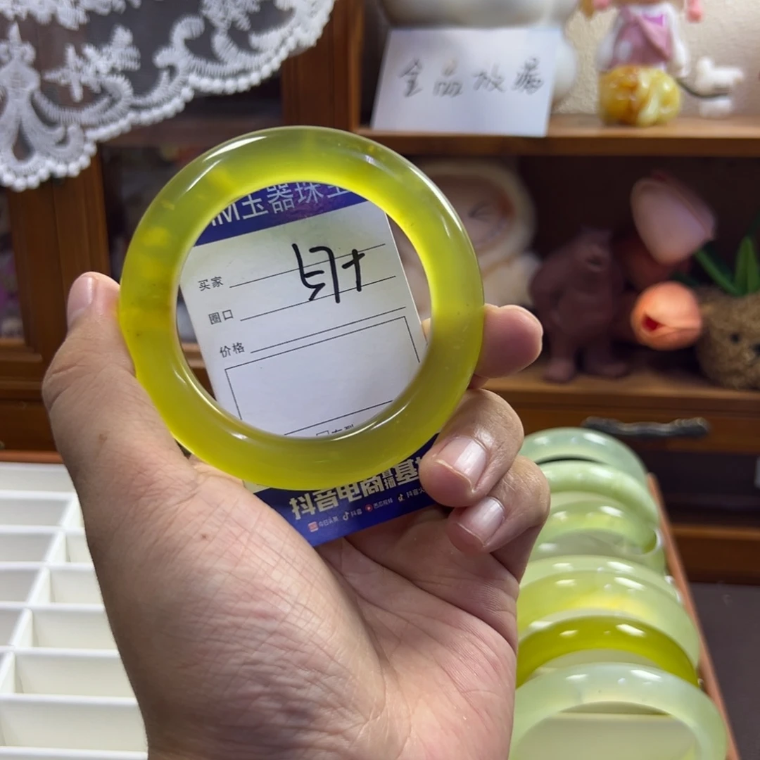 未镶嵌蛇纹石玉手镯442