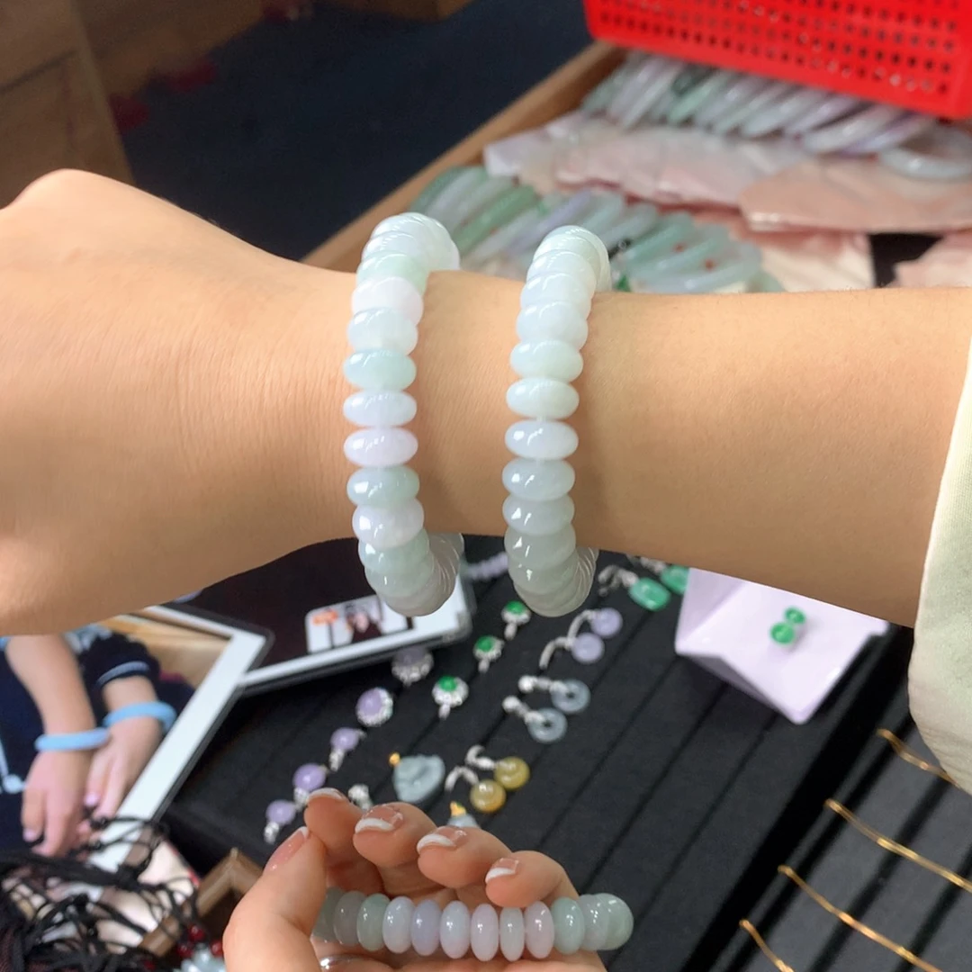 未镶嵌手链翡翠多样性发1