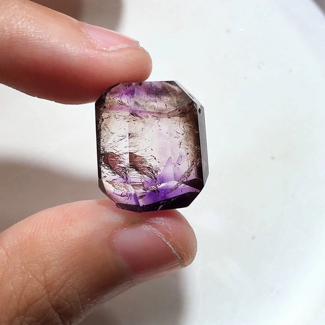 未镶嵌珠宝半成品水晶超七