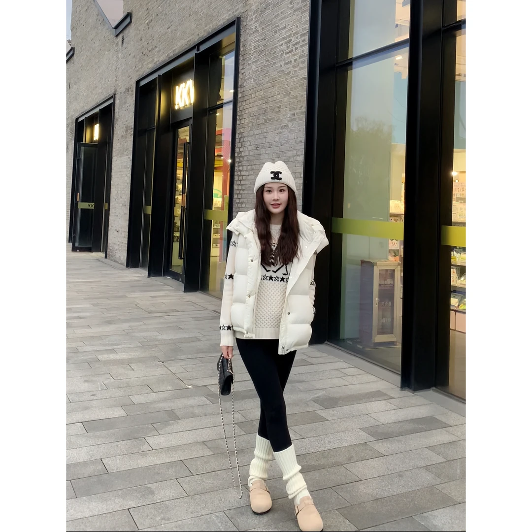 CANTIILAR “华夫格”重磅提花100%羊毛圆领毛衣   5J9539