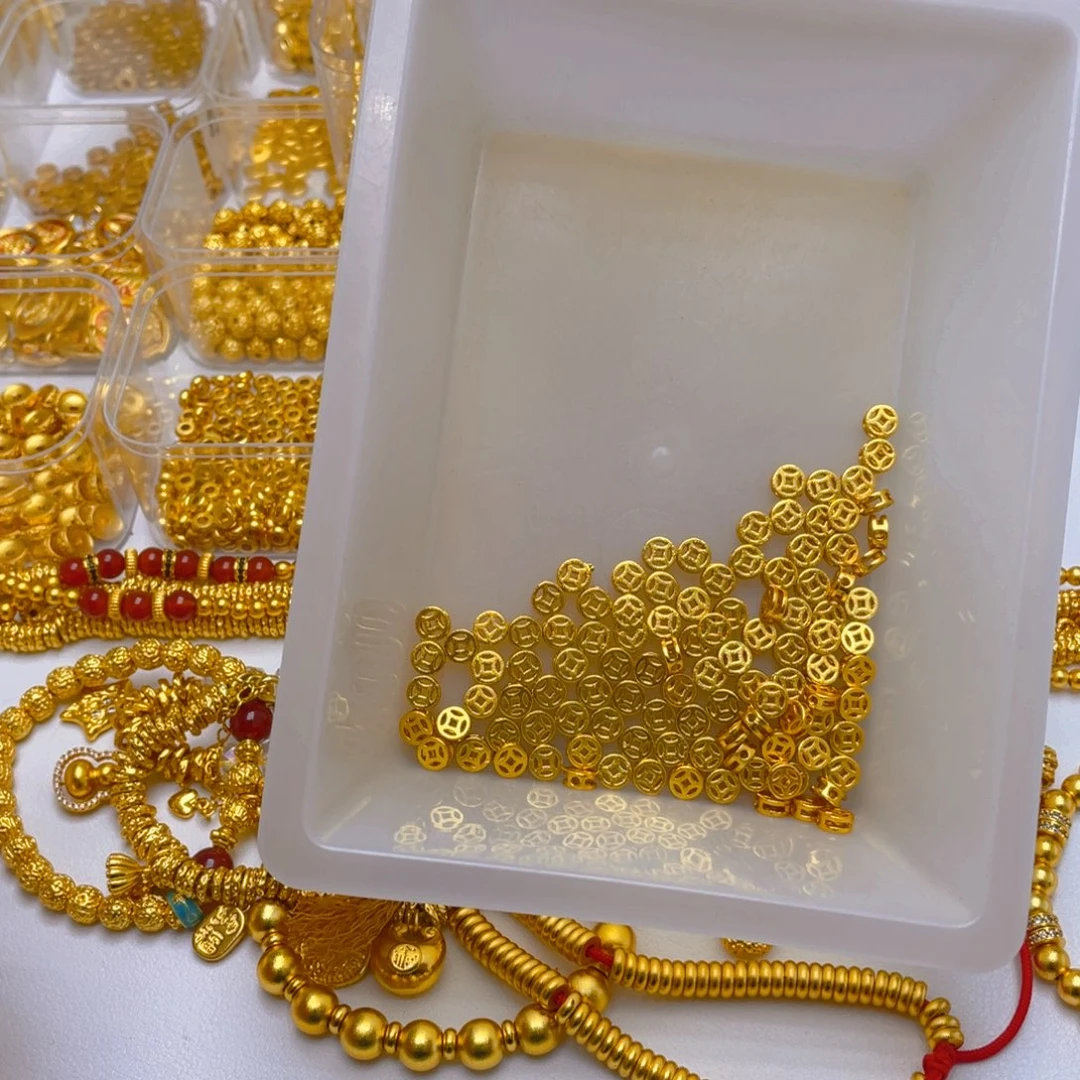 锆石铜合金钱多多6mm5颗