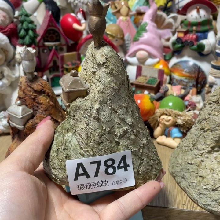 N***7摆件孤品老货微瑕疵瓷
