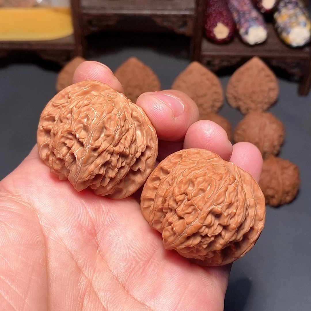 吊坠文玩核桃43尺，全品磨盘