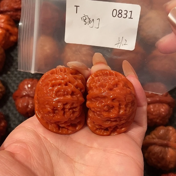 文玩核桃吊坠宫灯41