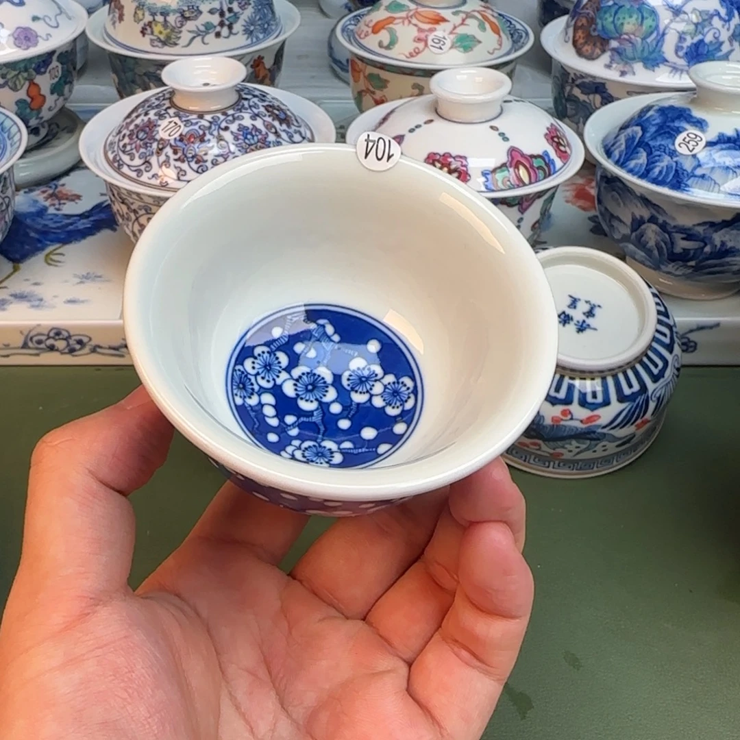 彦祖纯手工手绘茶具104