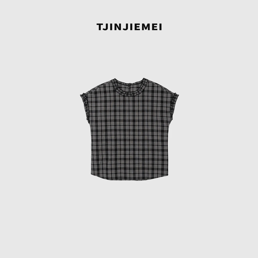 T井姐妹【格林】设计感休闲显瘦百搭宽松减龄短袖DX2506-8825757