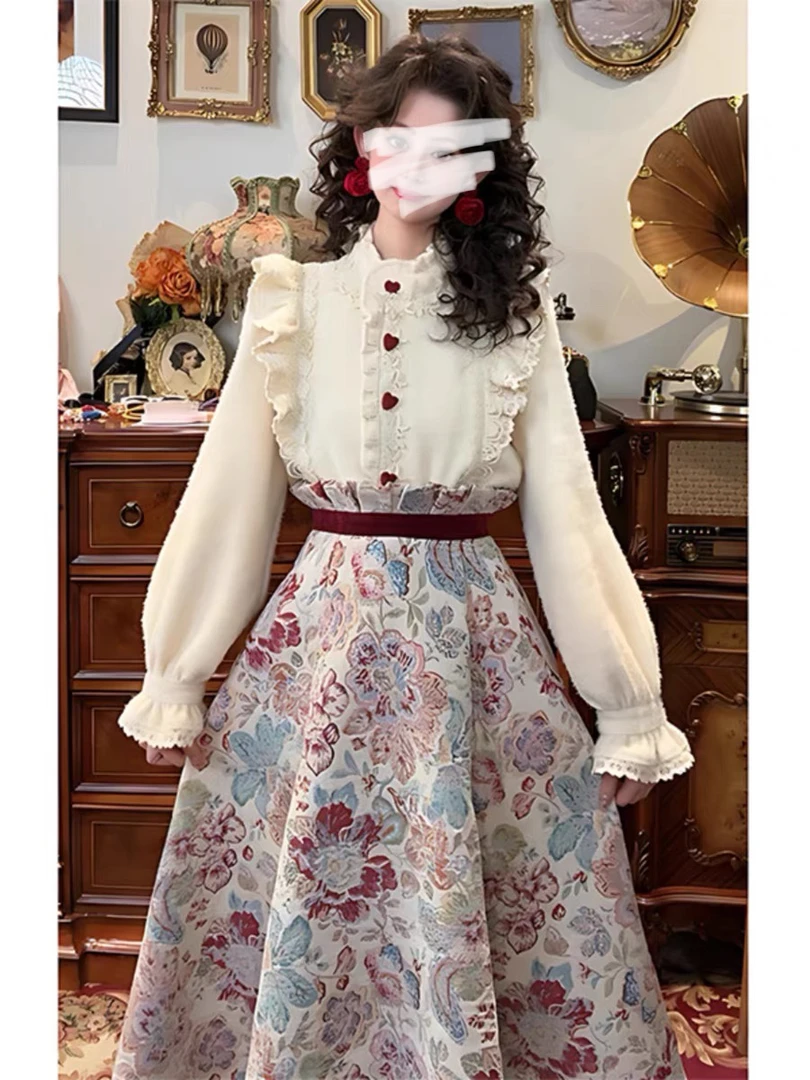 新中式国风套装女2024新款秋季高级感气质名媛高端盘扣外套