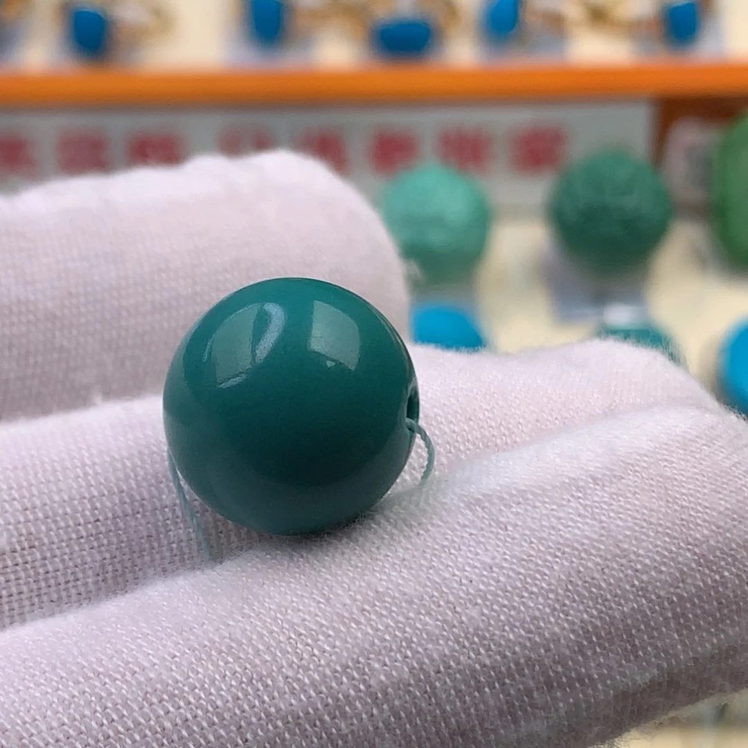 未镶嵌绿松石珠宝半成品