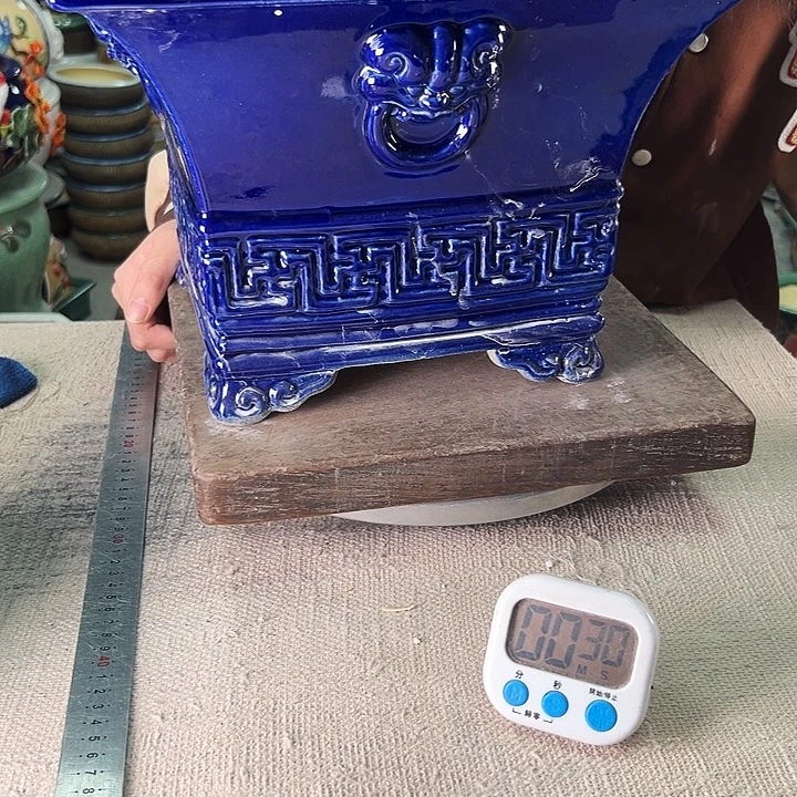 宇***哥泳坤堂石湾花盆陶瓷