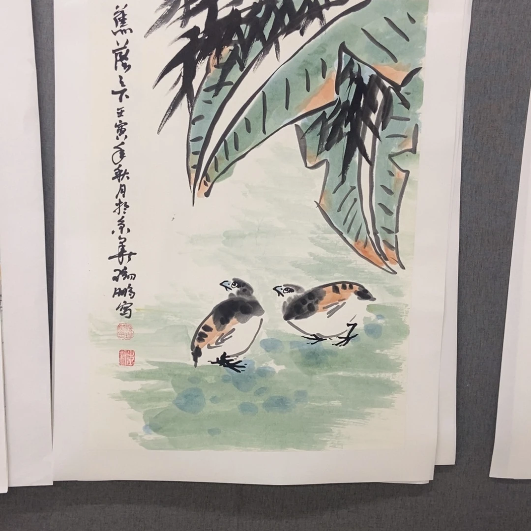 国画手寫手繪作品5