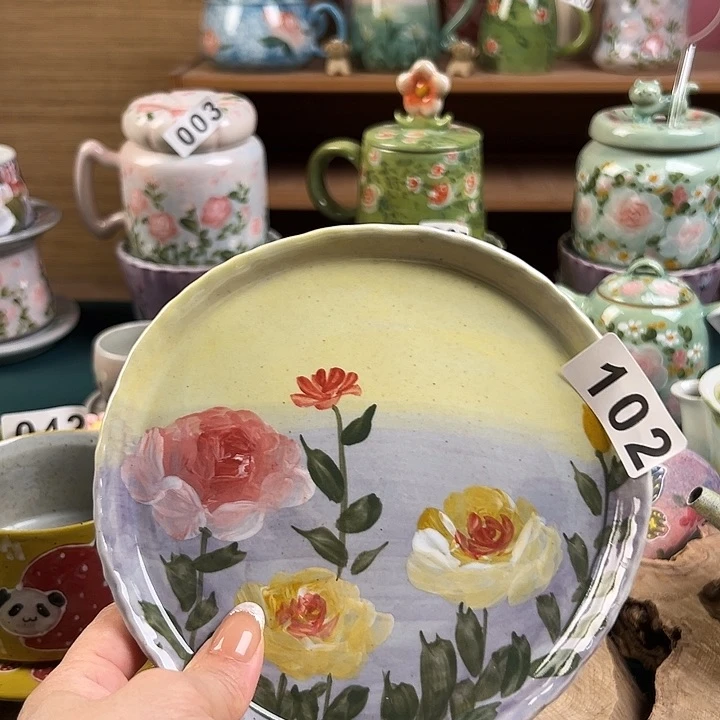 杯景德镇陶瓷手绘作品102