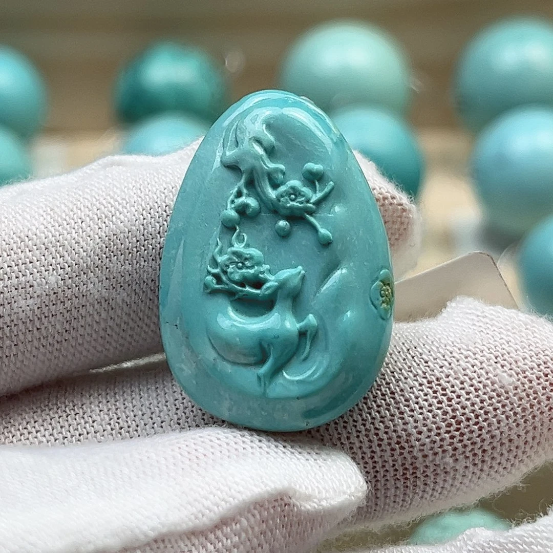 绿松石未镶嵌配饰