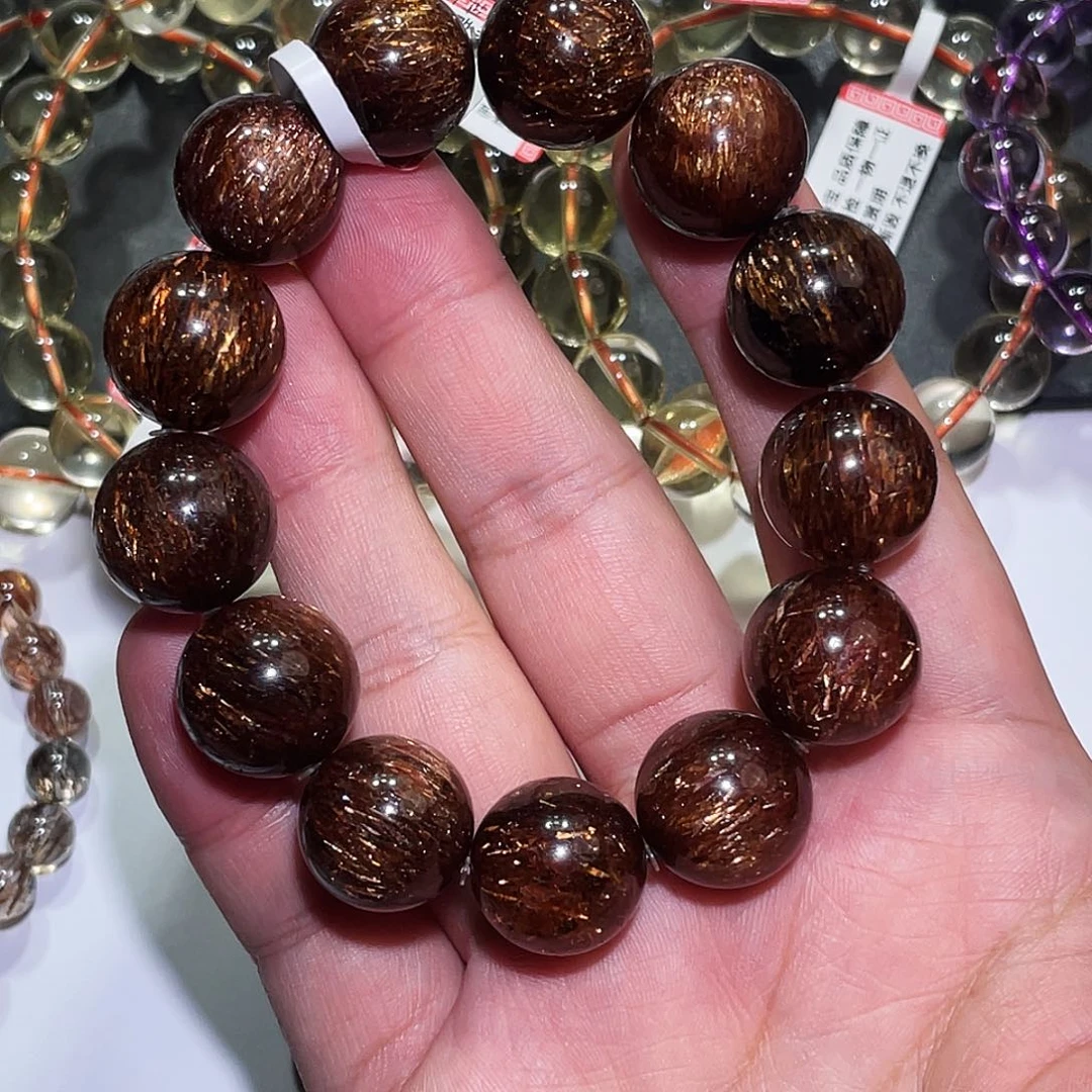 未镶嵌手链水晶用****9黑金超七17mm