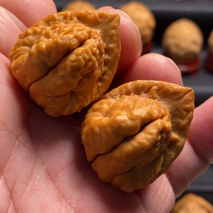 吊坠文玩核桃羊头蟾34