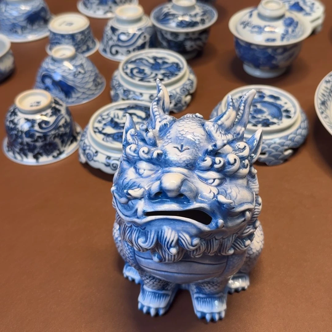 麦***1景德镇手绘茶宠中号