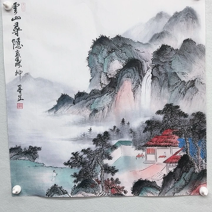 鲁岳美术艺术作品2