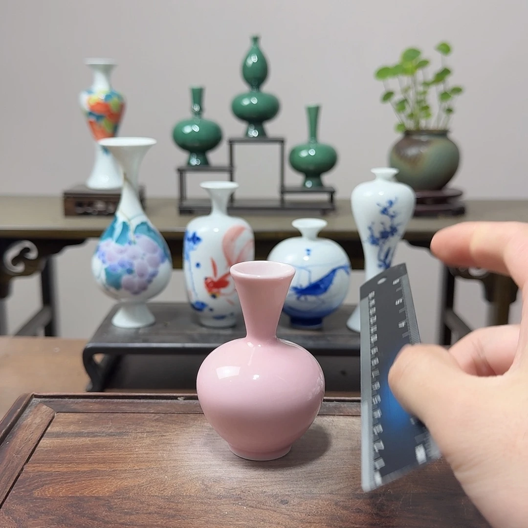 陶瓷手工非常迷你小花器