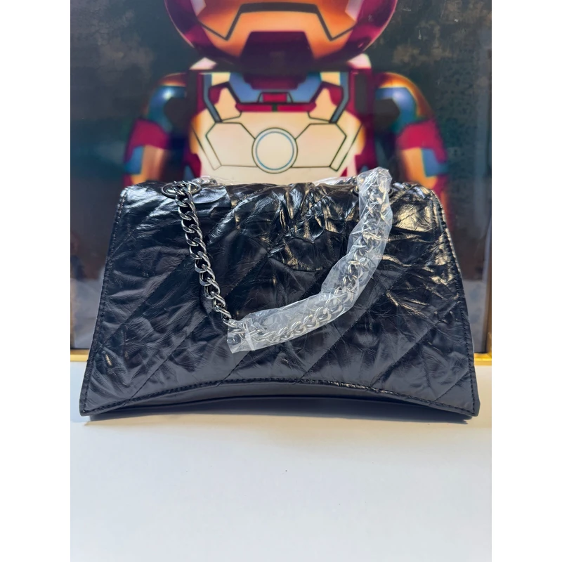 【A91】杨手抓纹沙漏包24CM奢品女包SH9001