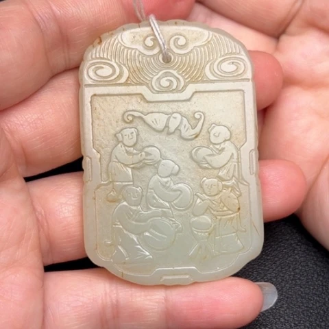 和田玉挂件未镶嵌