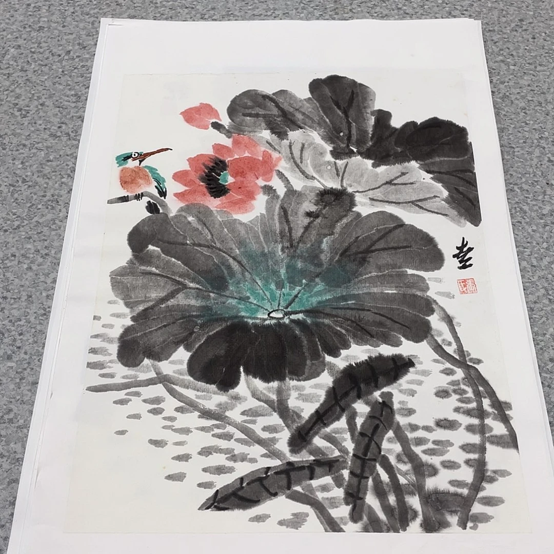 国画1.4平尺国画作品