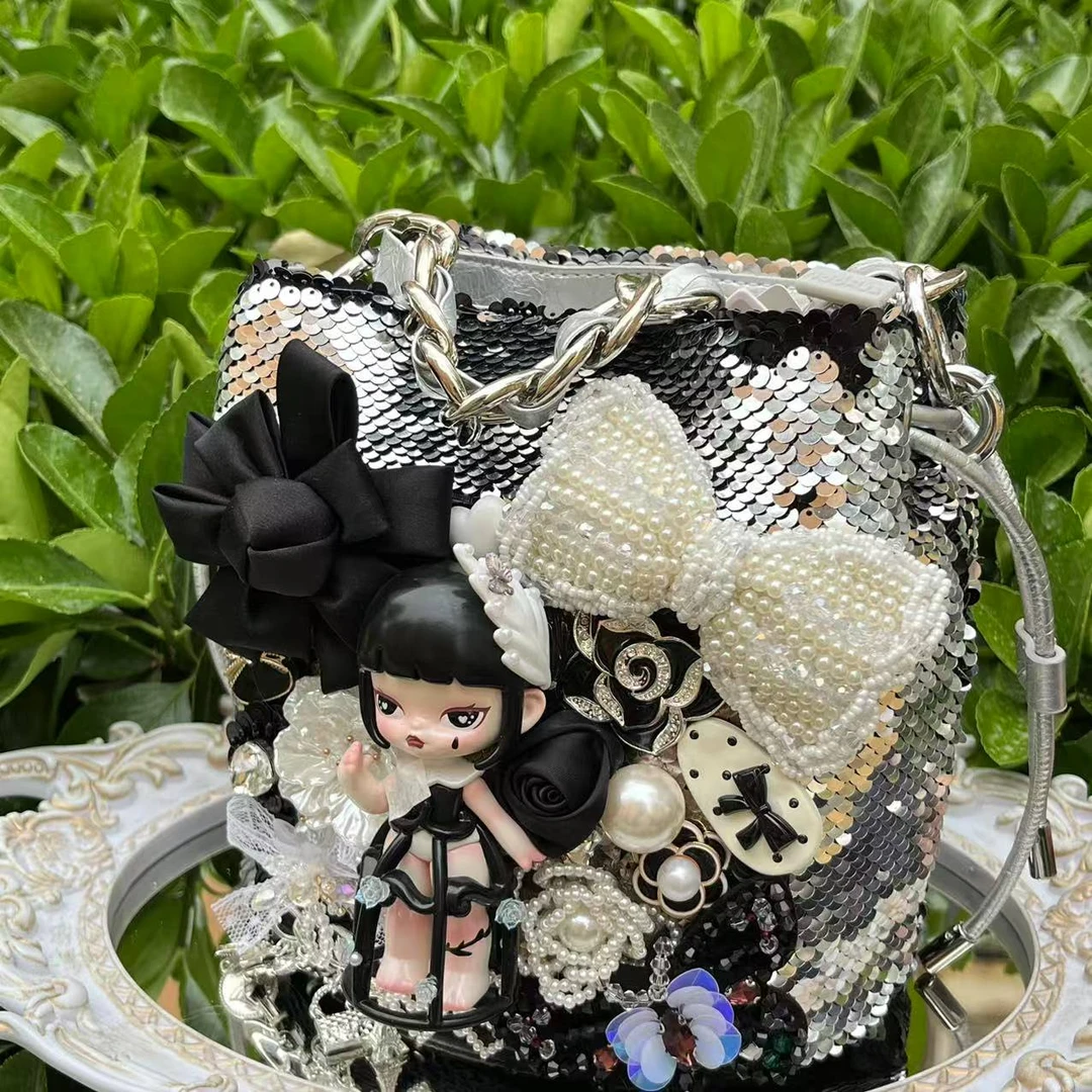 【n宝专属】重工手作娃包手工包潮玩大容量时尚