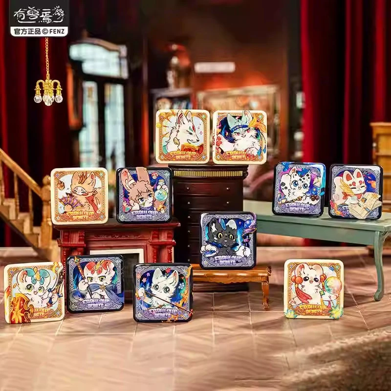 有兽焉勇者大冒险系列马口铁吧唧徽章盲盒