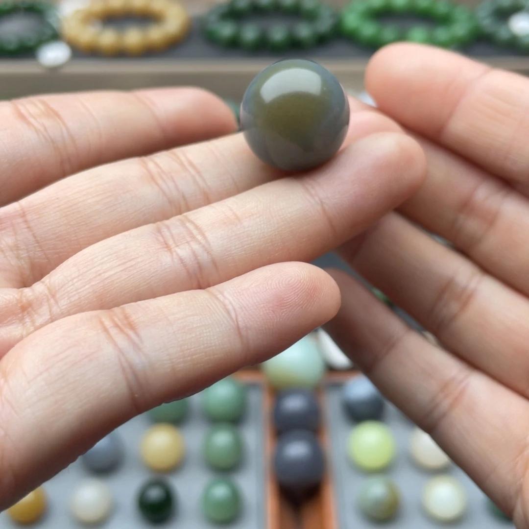 和田玉未镶嵌手链17楼兰