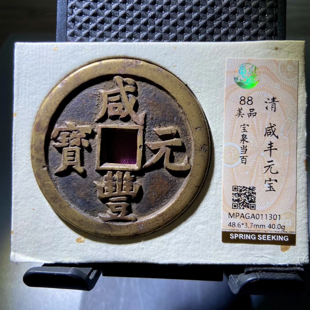 xx 咸丰元宝 1301 尔宝当百名誉品