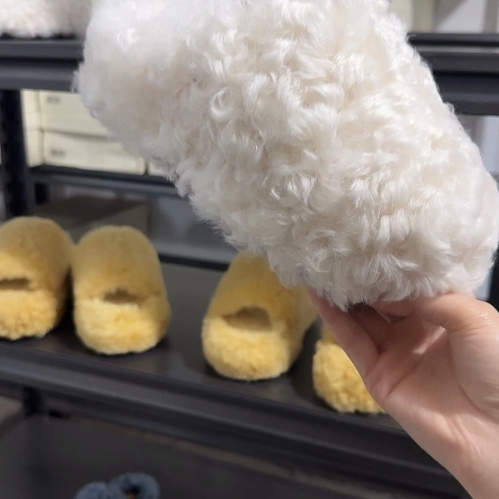 套趾款36码白色卷毛包脚