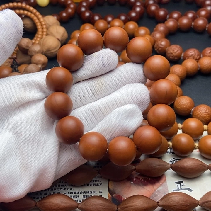 手串/手链橄榄核1.65鸡血红铁核全品