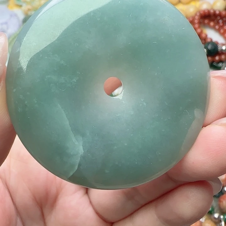 翡翠未镶嵌颈饰天然A货25