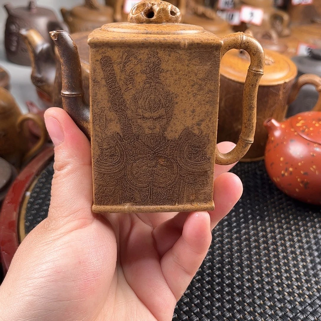 紫泥茶壶宜兴紫砂