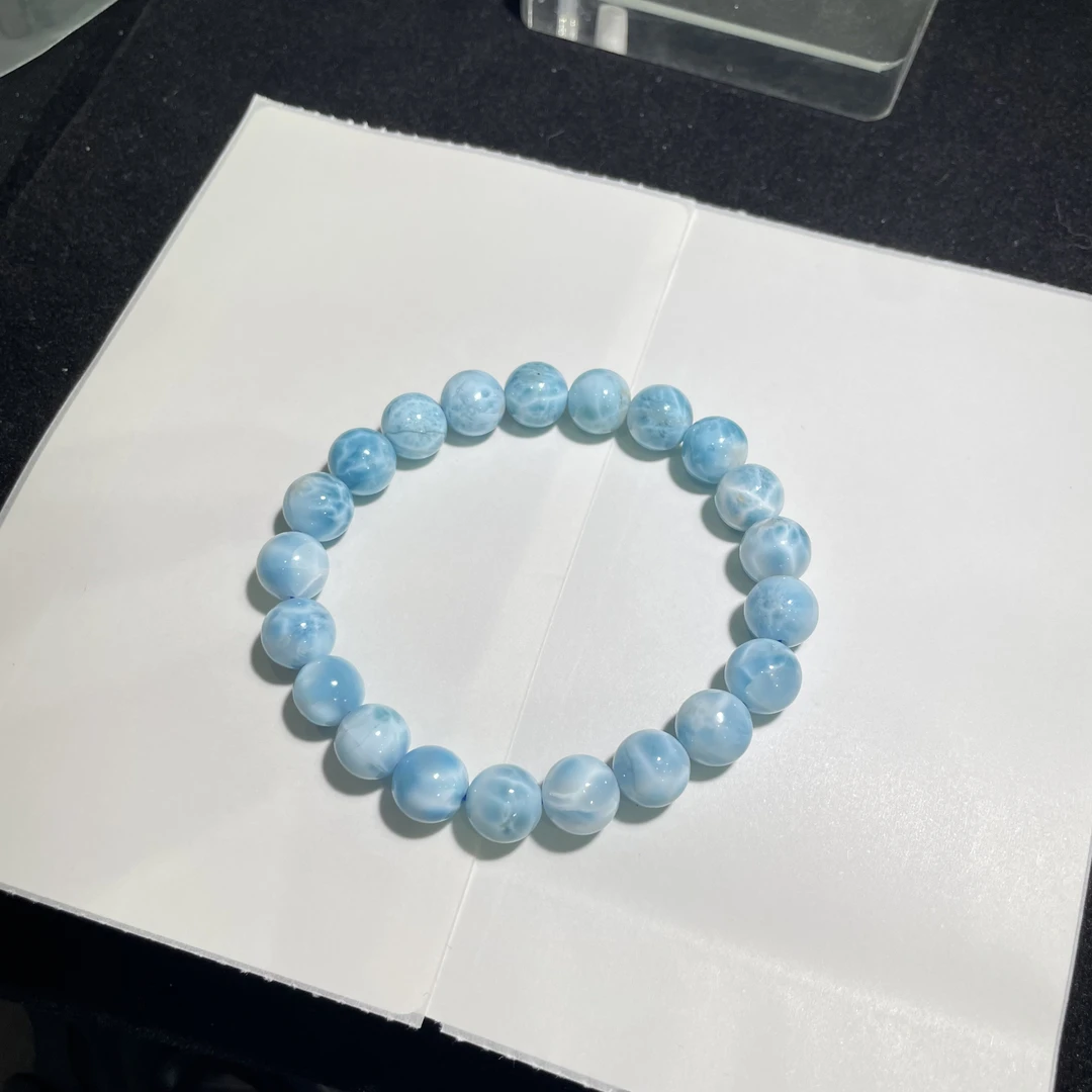 天然海纹石手串9.2mm KT24030229