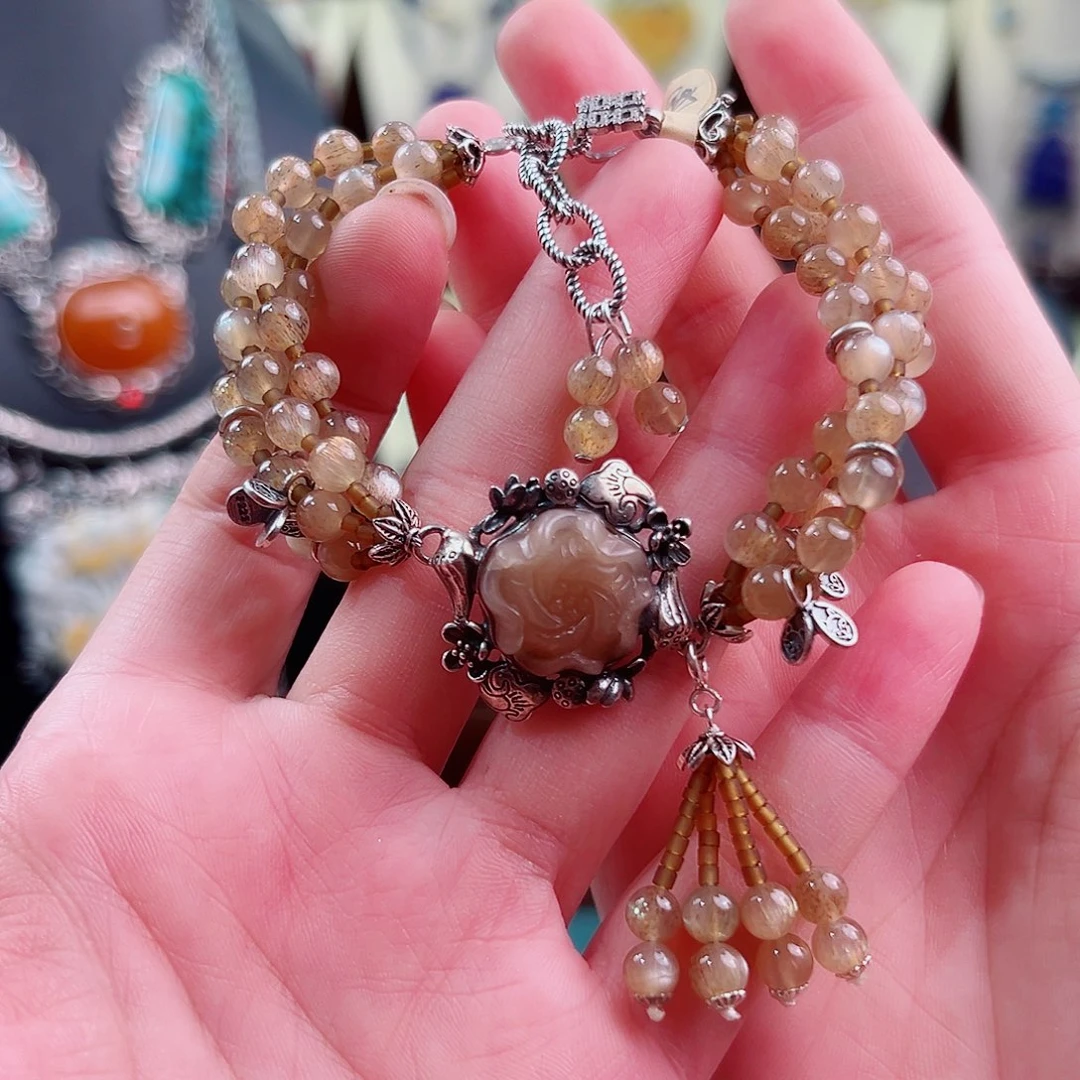 925银珐琅锦象原创设计手链