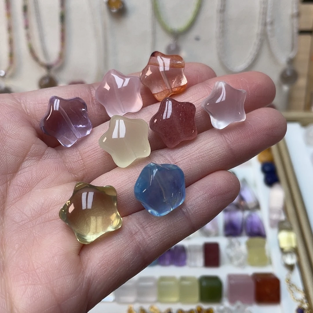 水晶未镶嵌吊坠(不含链)