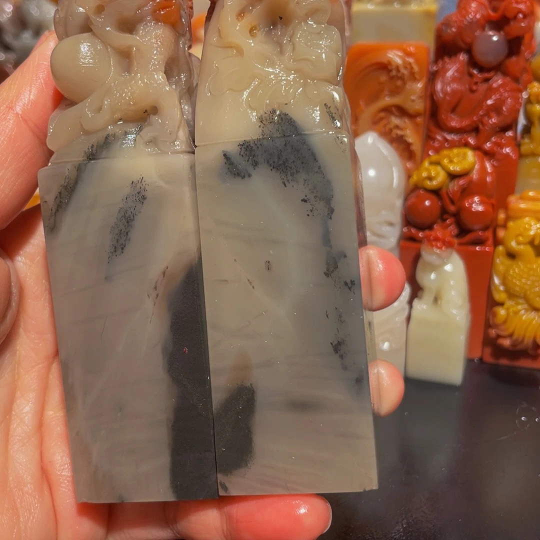 寿山石印石精美寿山