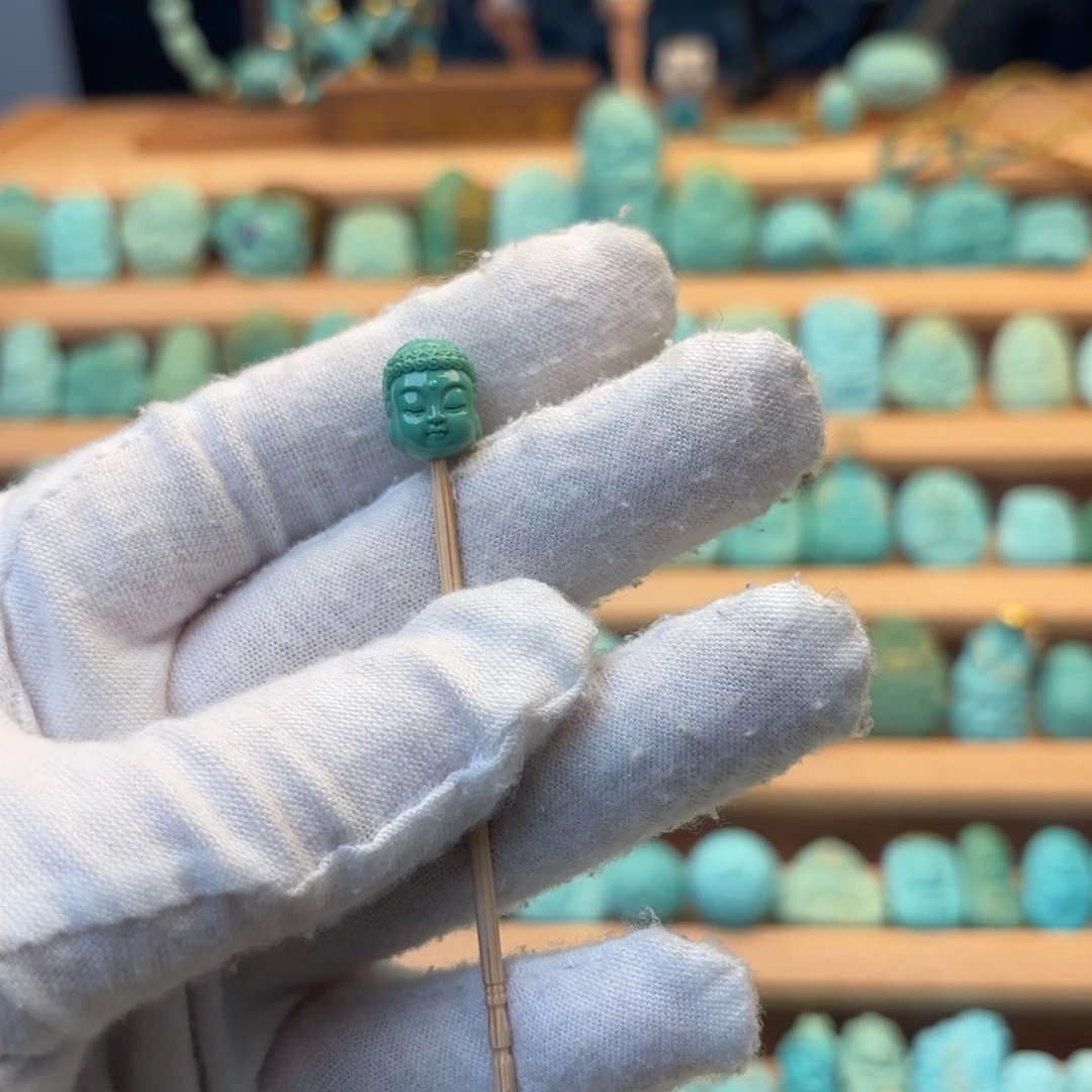 绿松石未镶嵌配饰