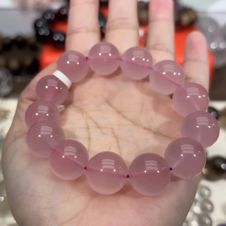 未镶嵌手链水晶马粉15.8